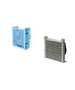 Radiator type heat exchangers